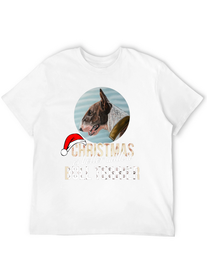 Christmas Bull Terrier T-Shirt