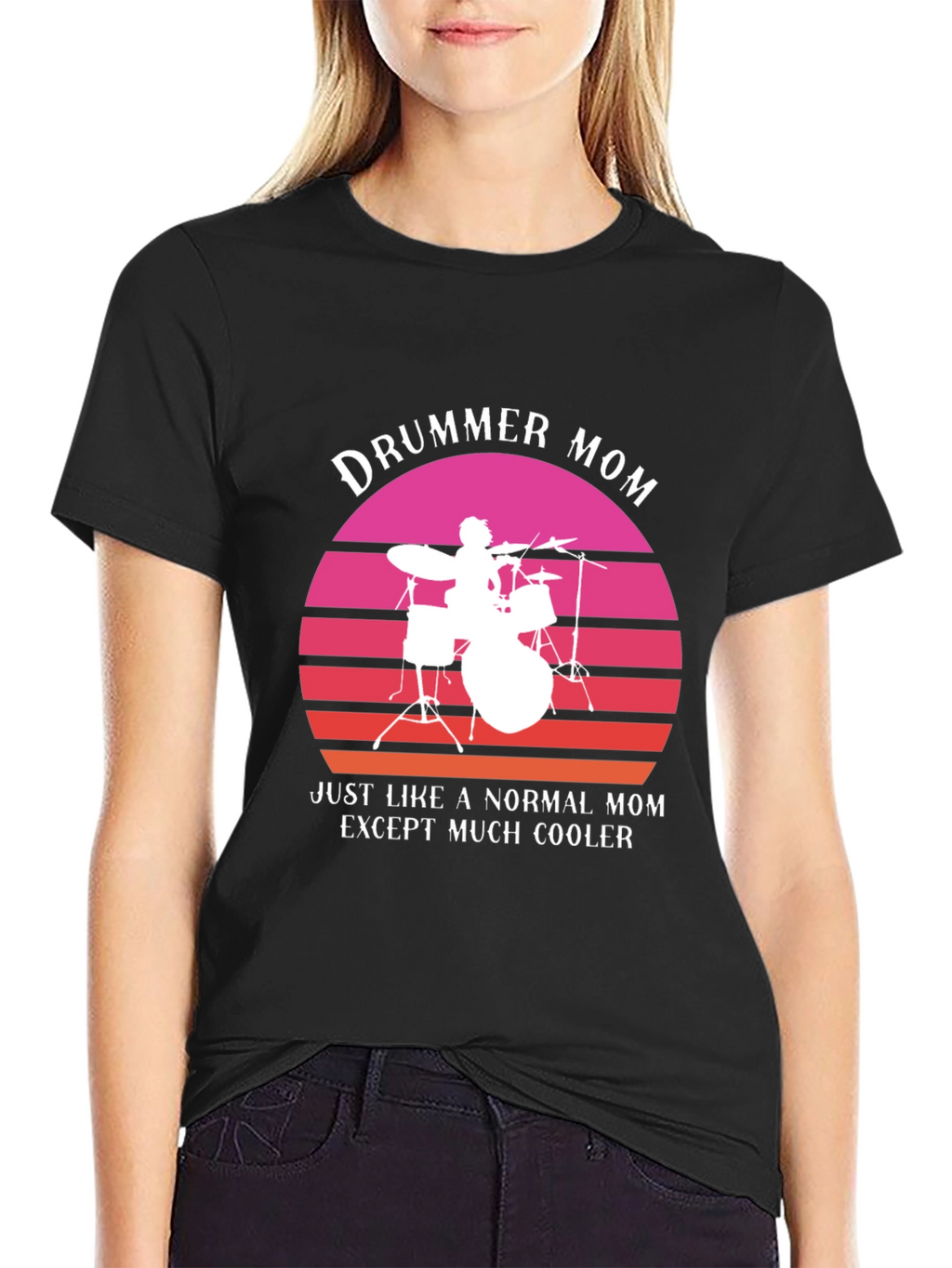 Drummer Mom T-Shirt - Cool Mom Edition!