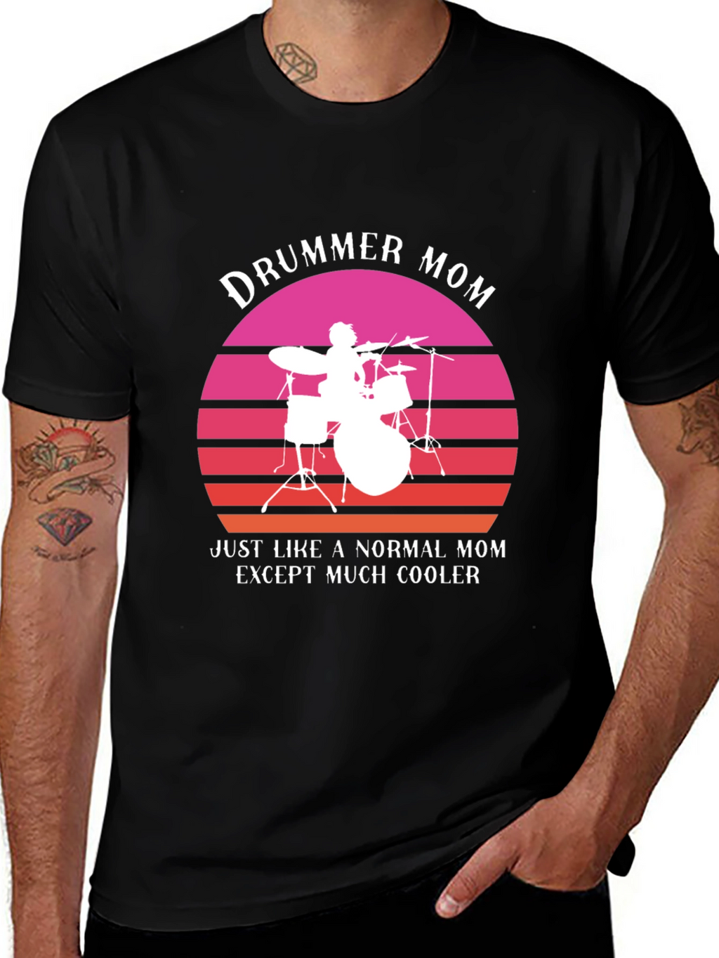 Drummer Mom T-Shirt - Cool Mom Edition!