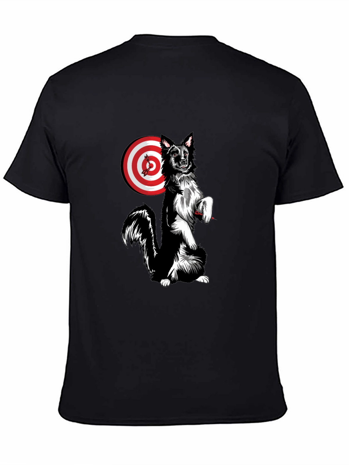 Dog Target T-Shirt - Unique Graphic Tee
