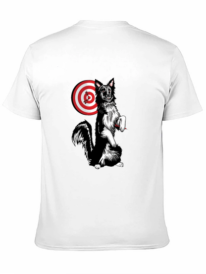 Dog Target T-Shirt - Unique Graphic Tee