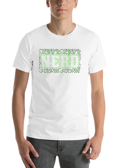 Nerd Circuit Board Graphic Tee - Black Cotton T-Shirt