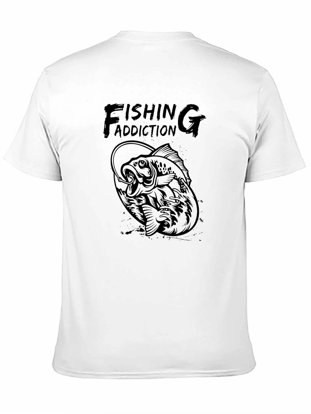 Fishing Addiction Graphic Tee - Anglers Choice