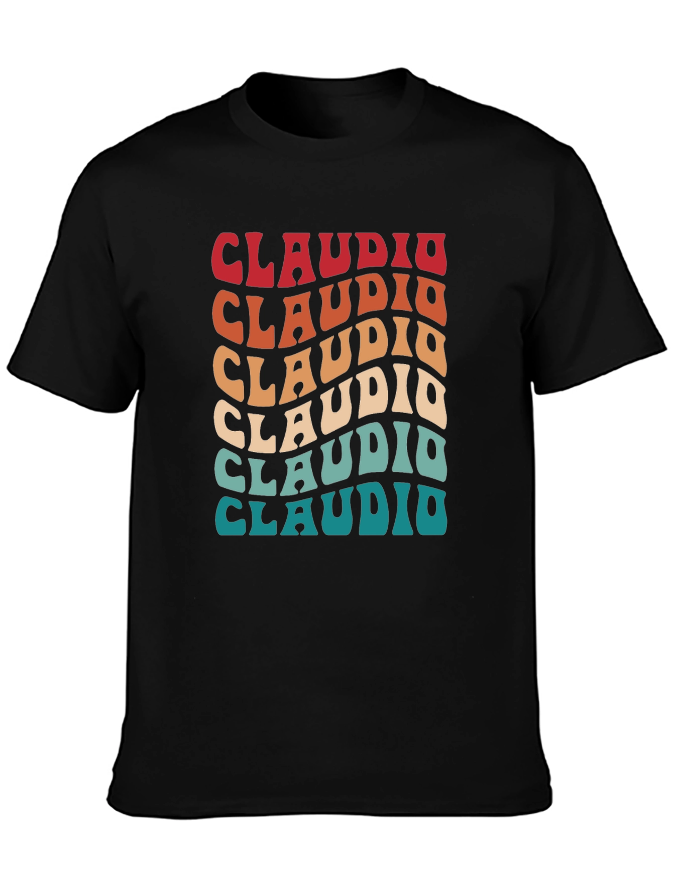 Retro Claudio T-Shirt | Vintage Style Name Tee