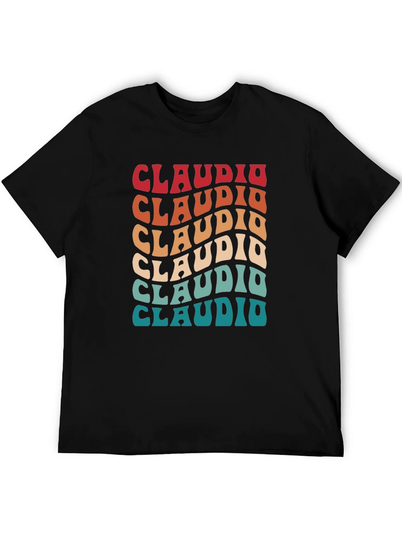Retro Claudio T-Shirt | Vintage Style Name Tee