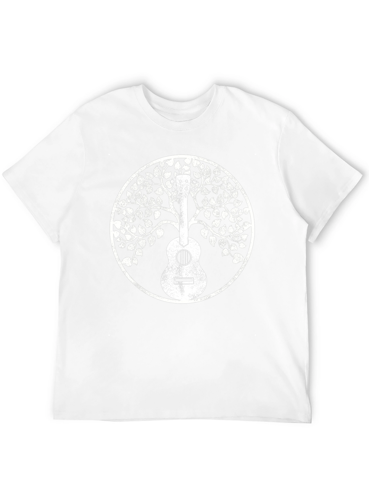 Guitar Tree of Life Black T-Shirt