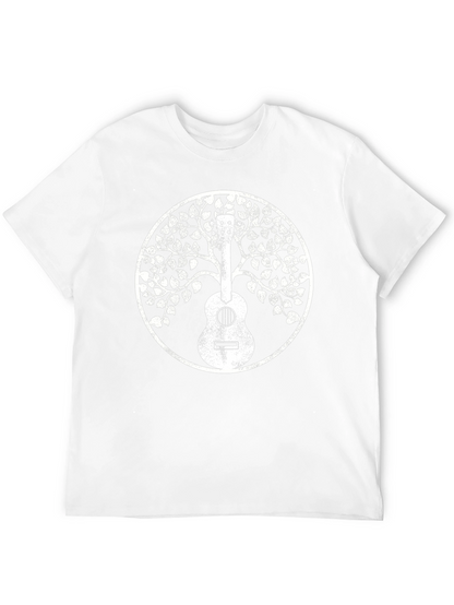 Guitar Tree of Life Black T-Shirt