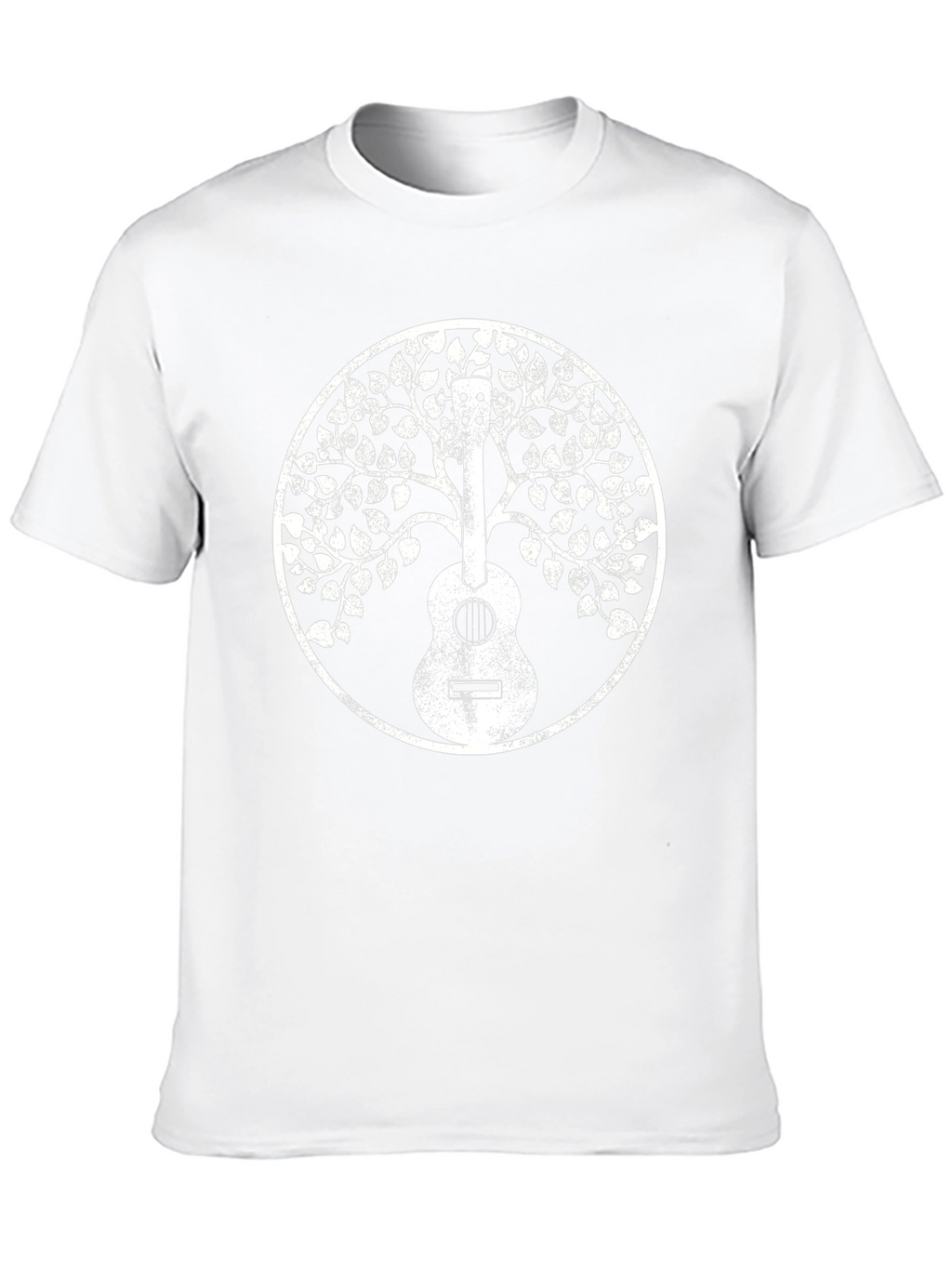 Guitar Tree of Life Black T-Shirt