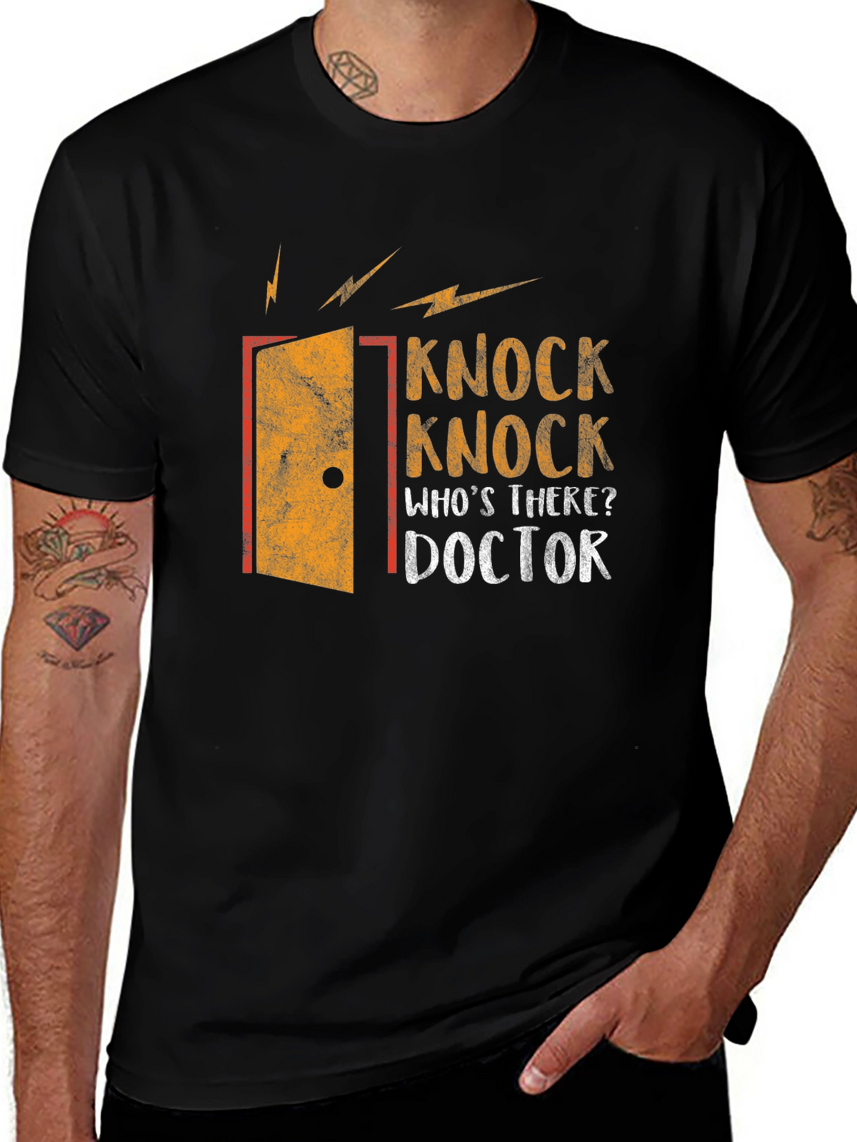 Knock Knock Doctor T-Shirt - Funny Graphic Tee