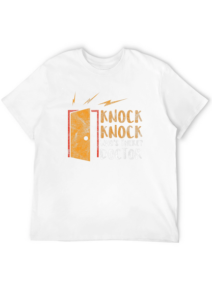 Knock Knock Doctor T-Shirt - Funny Graphic Tee