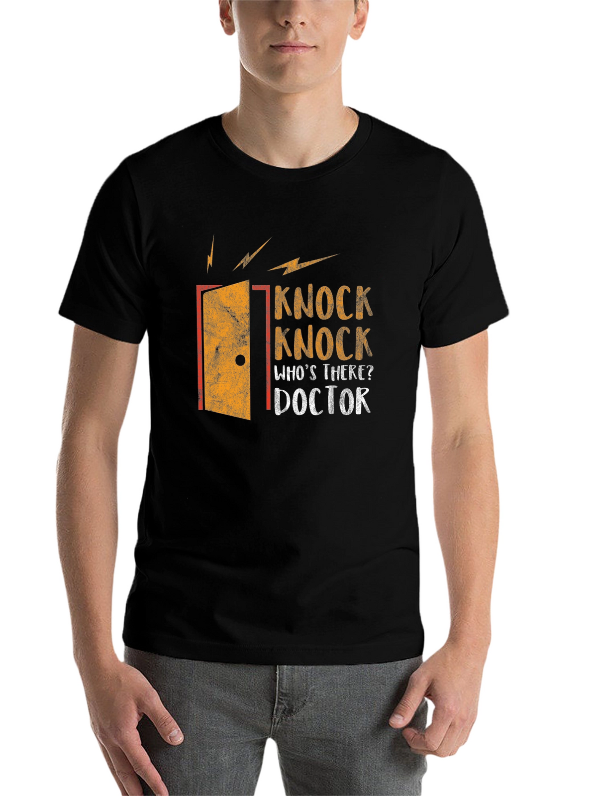 Knock Knock Doctor T-Shirt - Funny Graphic Tee
