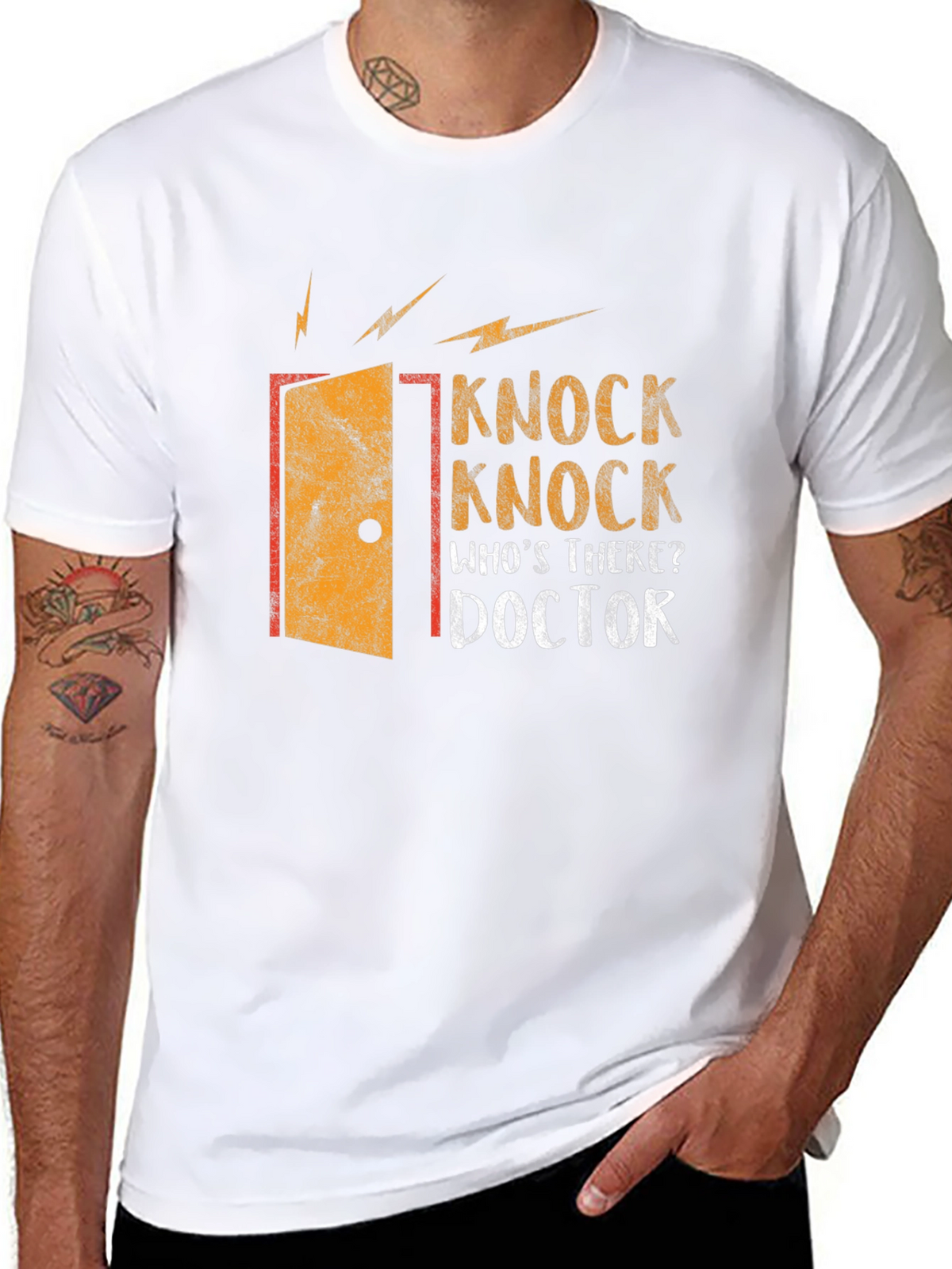 Knock Knock Doctor T-Shirt - Funny Graphic Tee