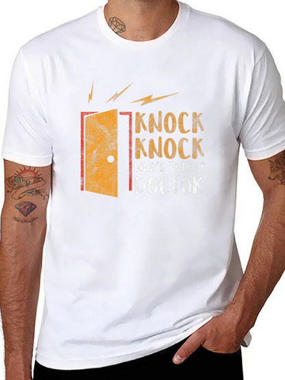 Knock Knock Doctor T-Shirt - Funny Graphic Tee