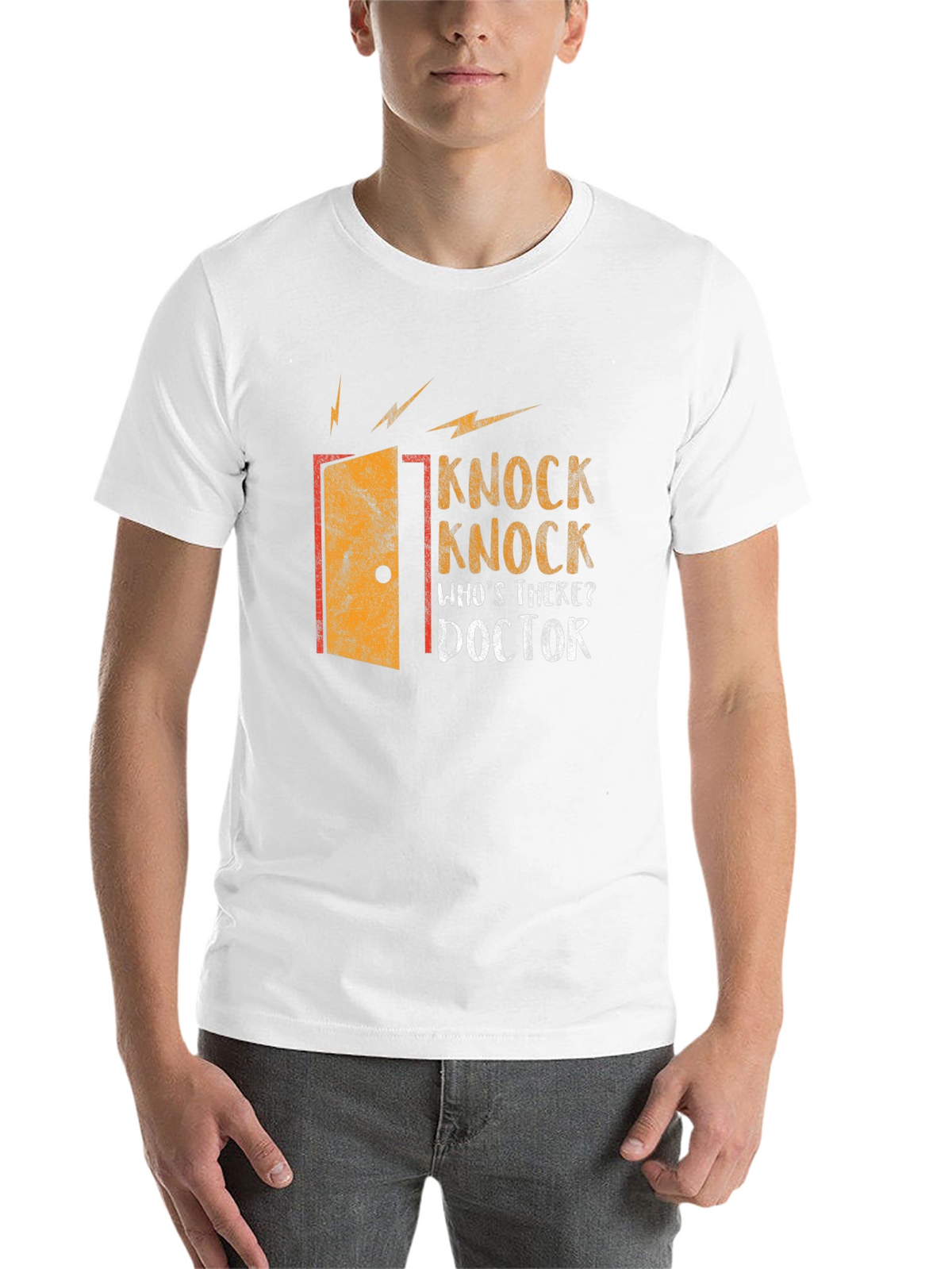 Knock Knock Doctor T-Shirt - Funny Graphic Tee