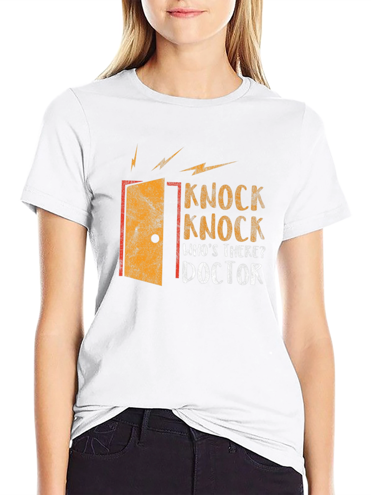 Knock Knock Doctor T-Shirt - Funny Graphic Tee