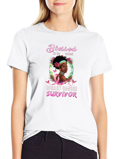 Breast Cancer Survivor Blessed T-Shirt