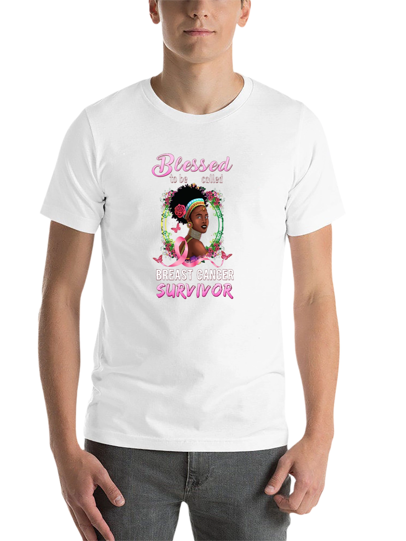 Breast Cancer Survivor Blessed T-Shirt