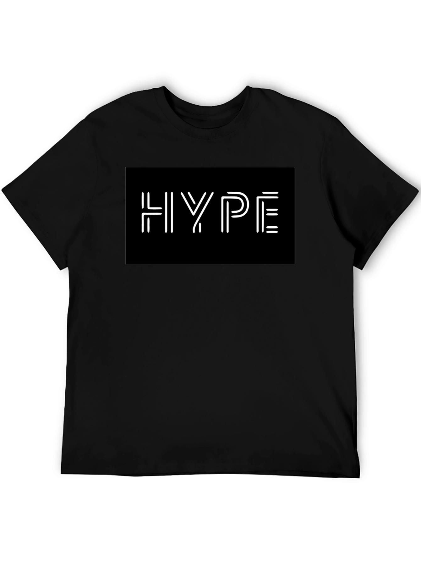 Hype Black Graphic Tee