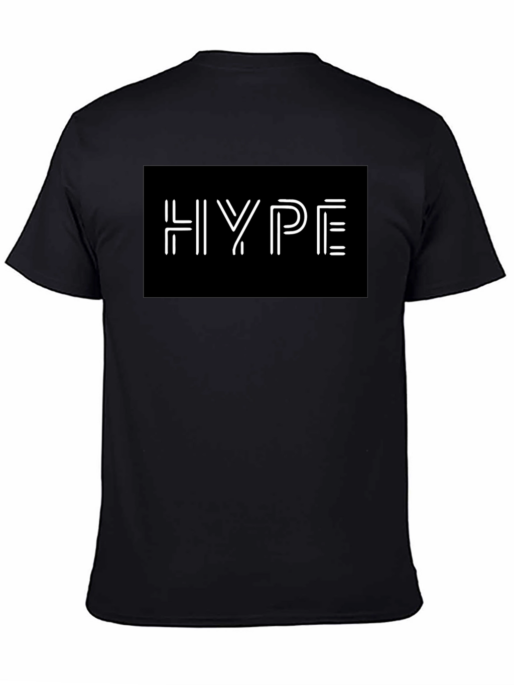 Hype Black Graphic Tee