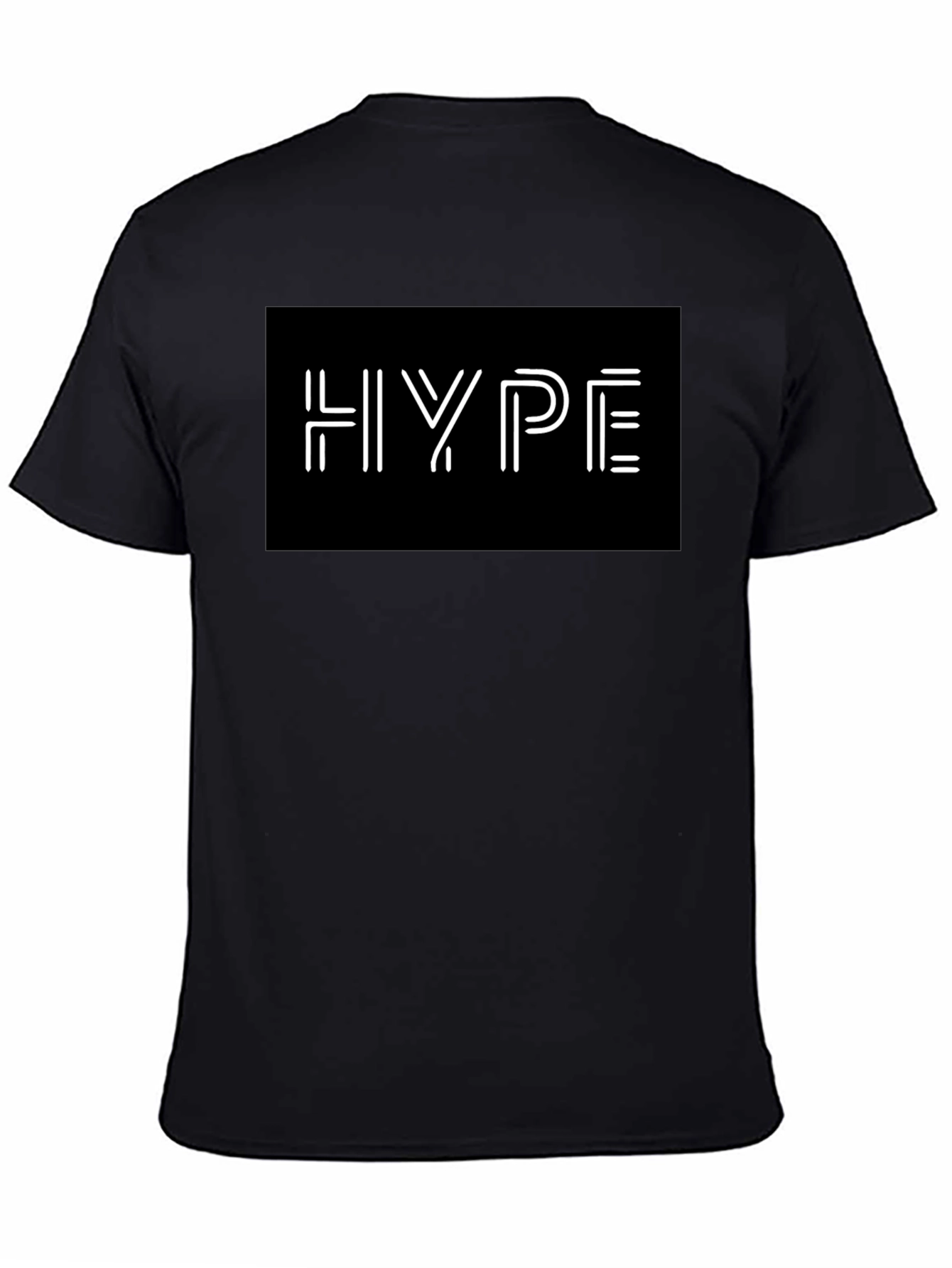 Hype Black Graphic Tee