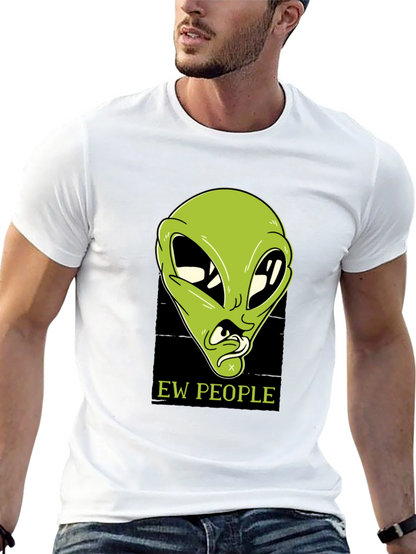 Ew People Alien Graphic T-Shirt