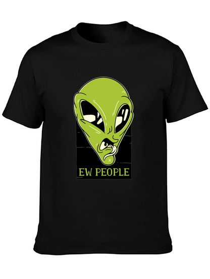 Ew People Alien Graphic T-Shirt