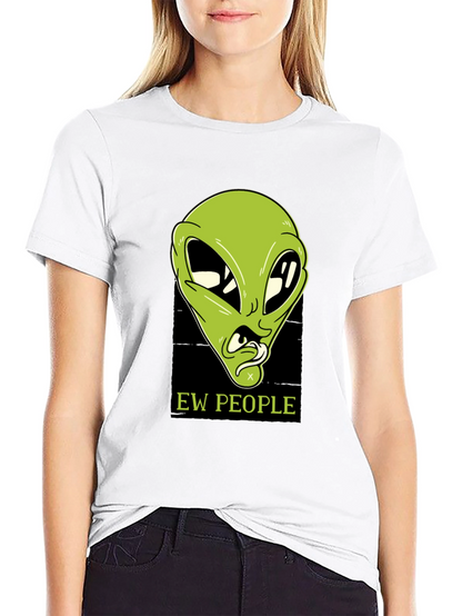 Ew People Alien Graphic T-Shirt