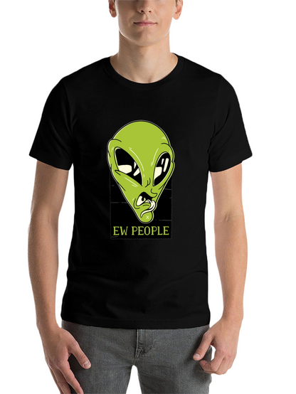 Ew People Alien Graphic T-Shirt