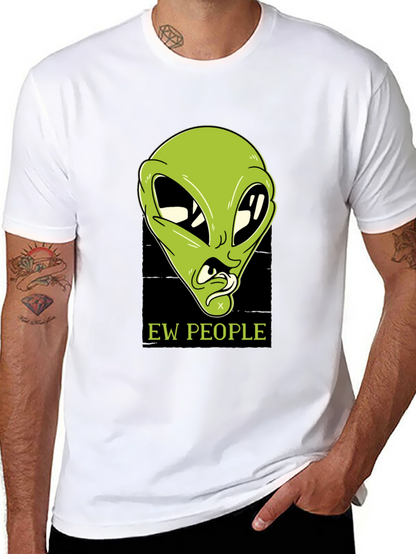 Ew People Alien Graphic T-Shirt
