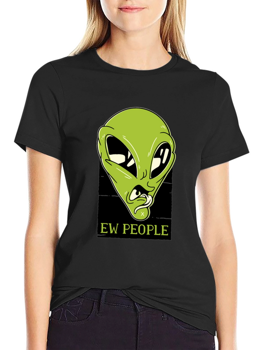 Ew People Alien Graphic T-Shirt