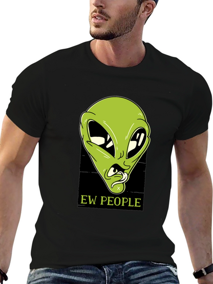 Ew People Alien Graphic T-Shirt