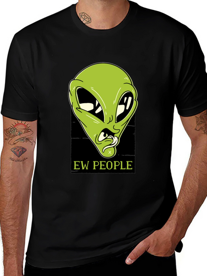 Ew People Alien Graphic T-Shirt