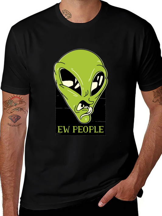 Ew People Alien Graphic T-Shirt