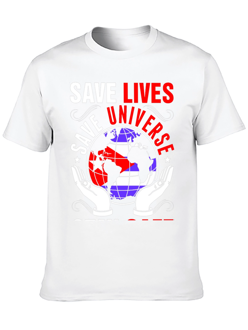 Save Lives Universe Graphic Tee