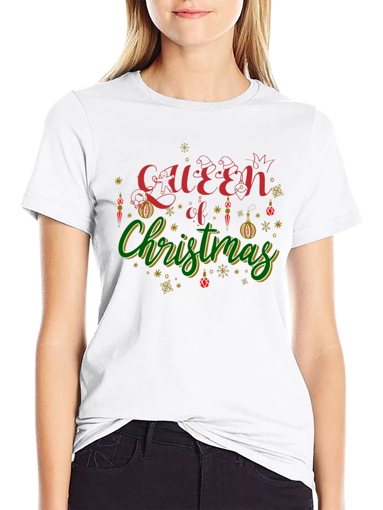 Queen of Christmas Graphic Tee