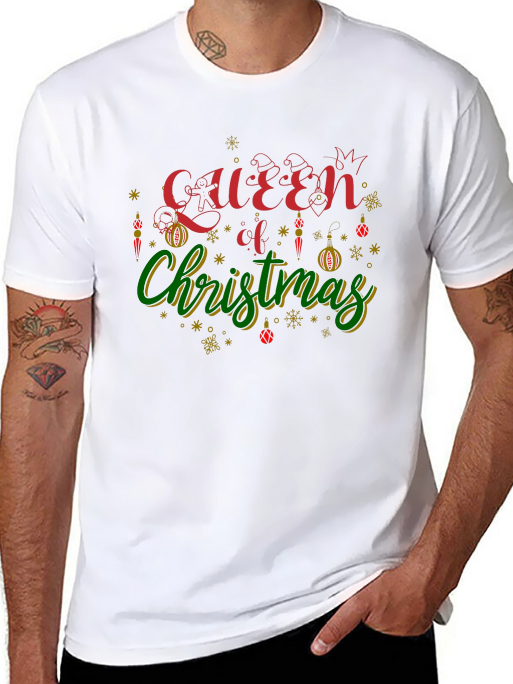 Queen of Christmas Graphic Tee