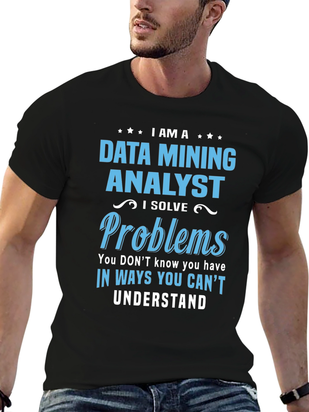 Data Mining Analyst T-Shirt: Problem Solver Tee