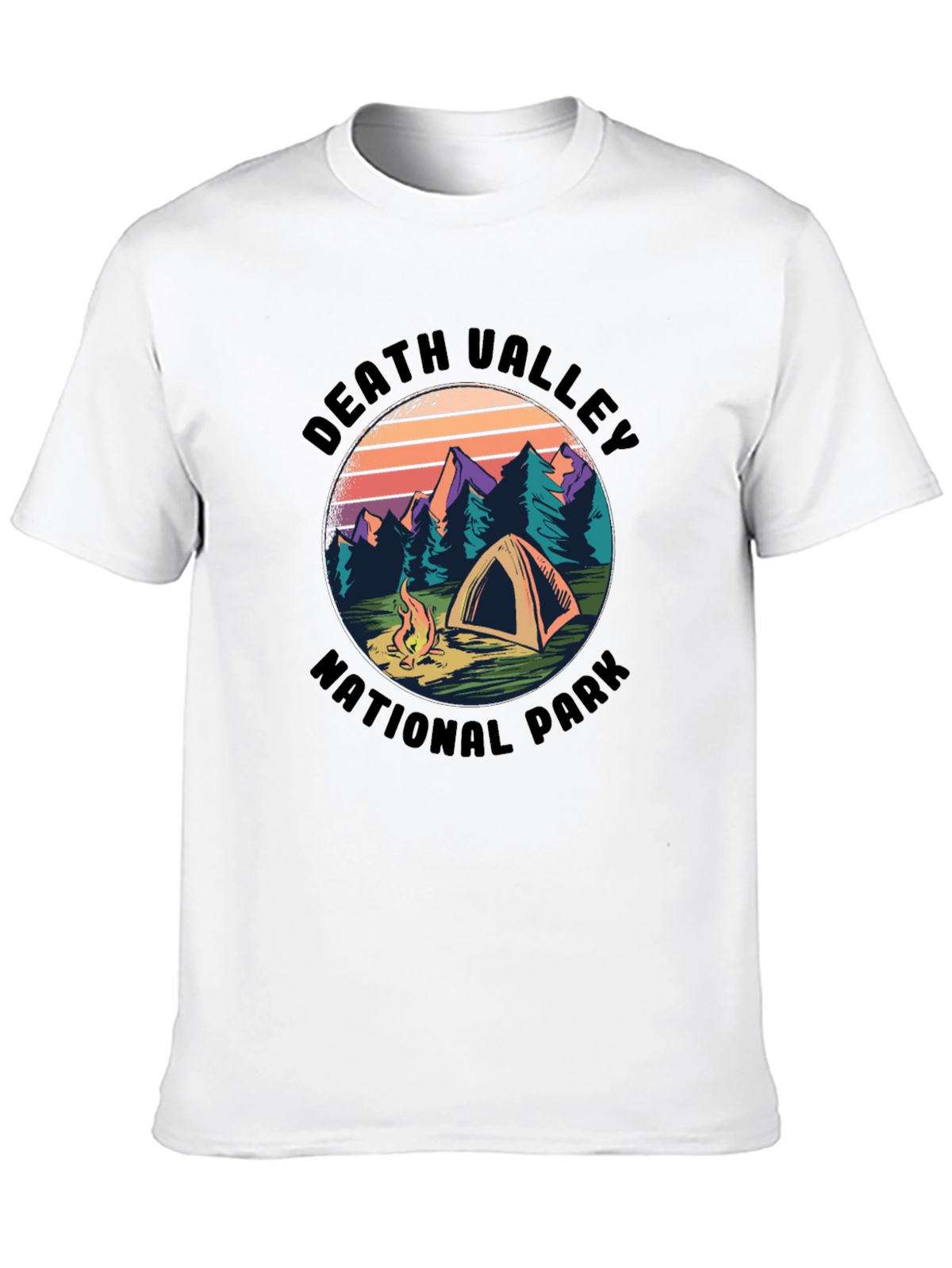 Death Valley National Park Camping Graphic Tee