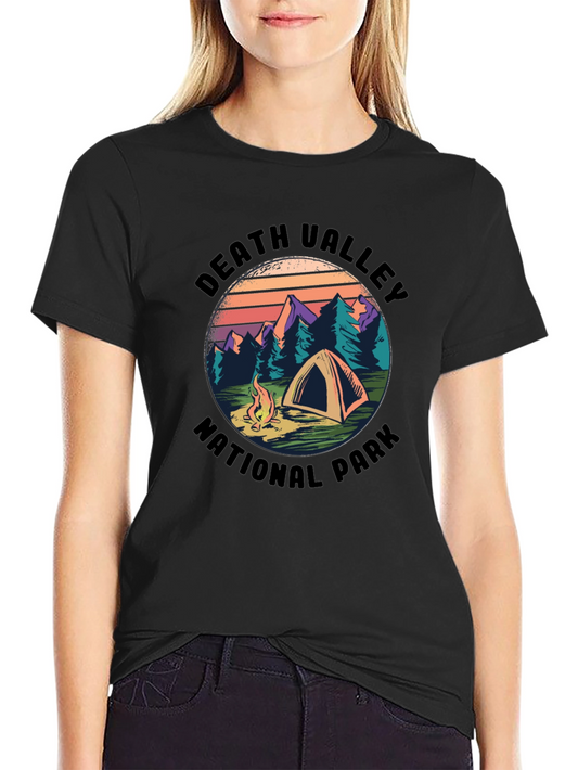 Death Valley National Park Camping Graphic Tee