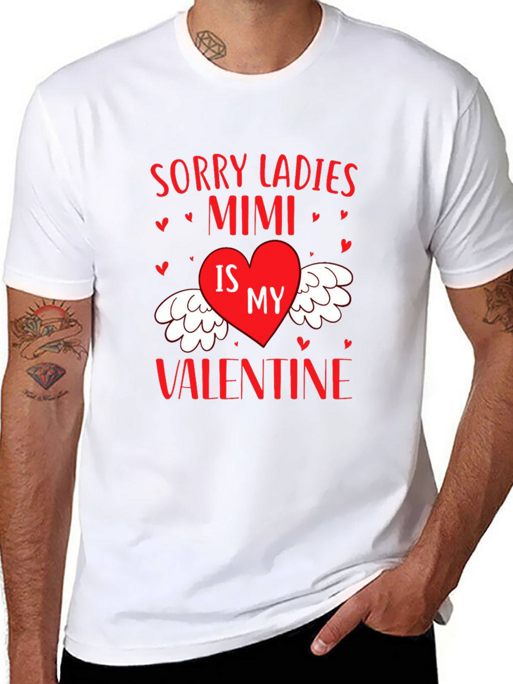 Mimi Valentine Graphic Tee - Sorry Ladies T-Shirt