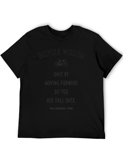 Bicycle Wisdom Graphic Tee - Moving Forward T-Shirt