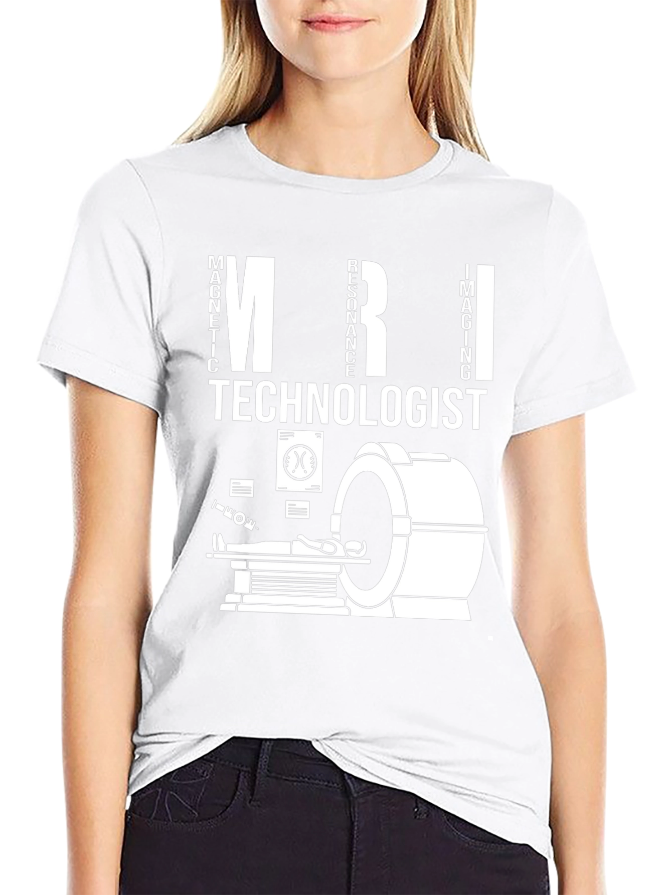 MRI Technologist Graphic Tee - Medical Imaging T-Shirt