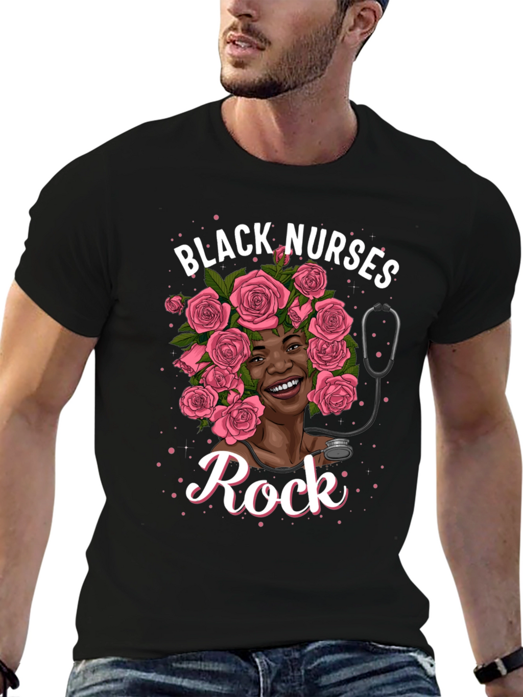 Black Nurses Rock T-Shirt