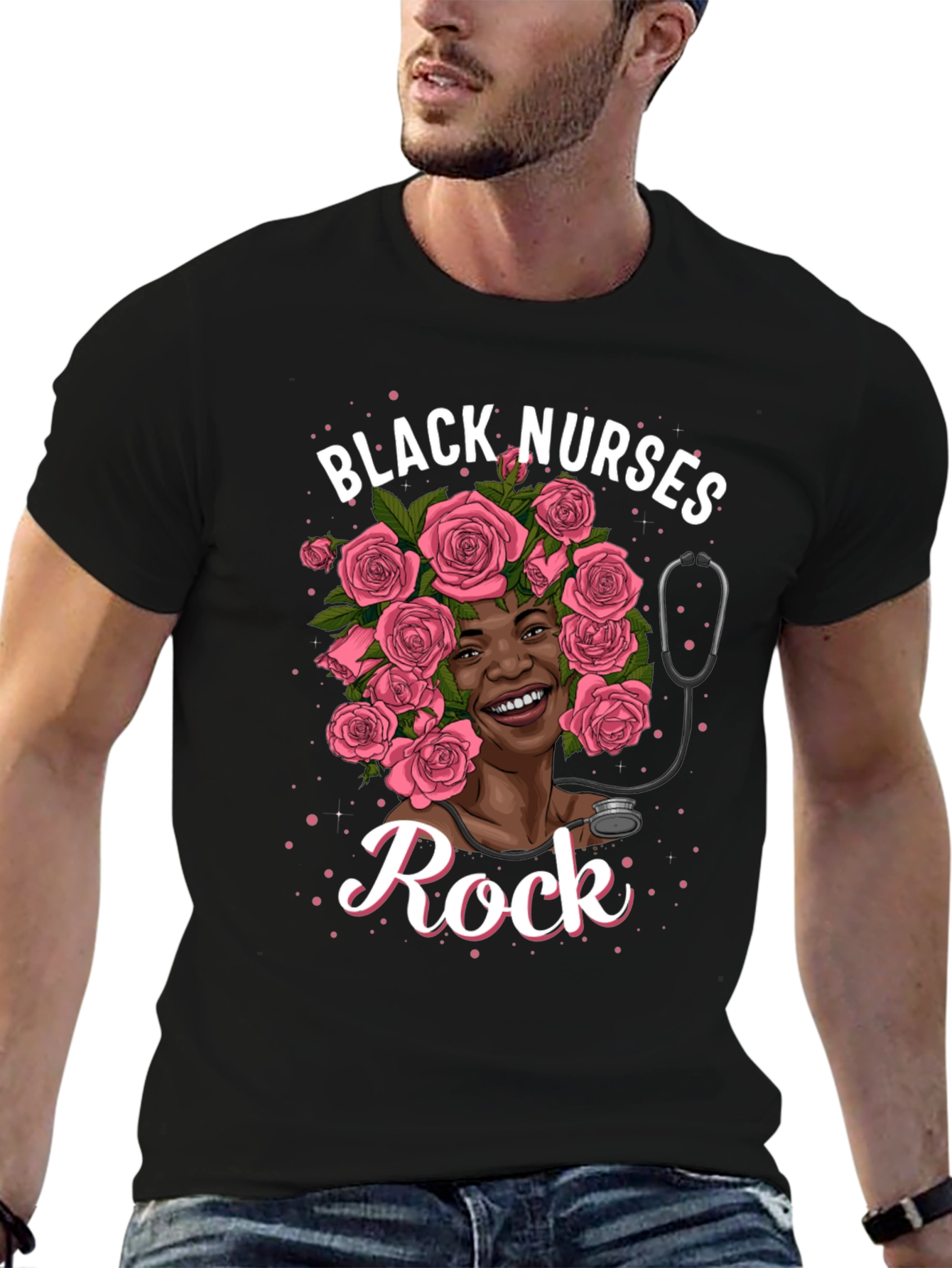 Black Nurses Rock T-Shirt