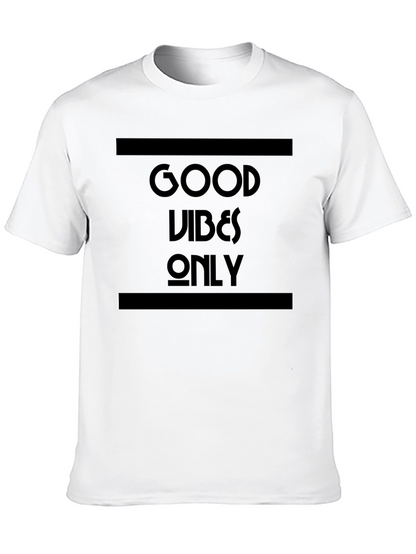 Good Vibes Only Graphic T-Shirt - Black