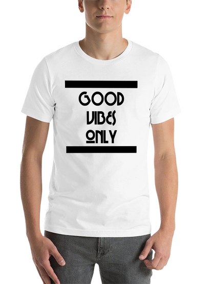 Good Vibes Only Graphic T-Shirt - Black