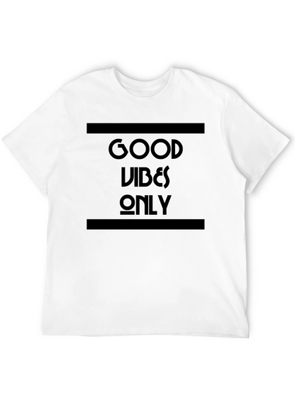 Good Vibes Only Graphic T-Shirt - Black