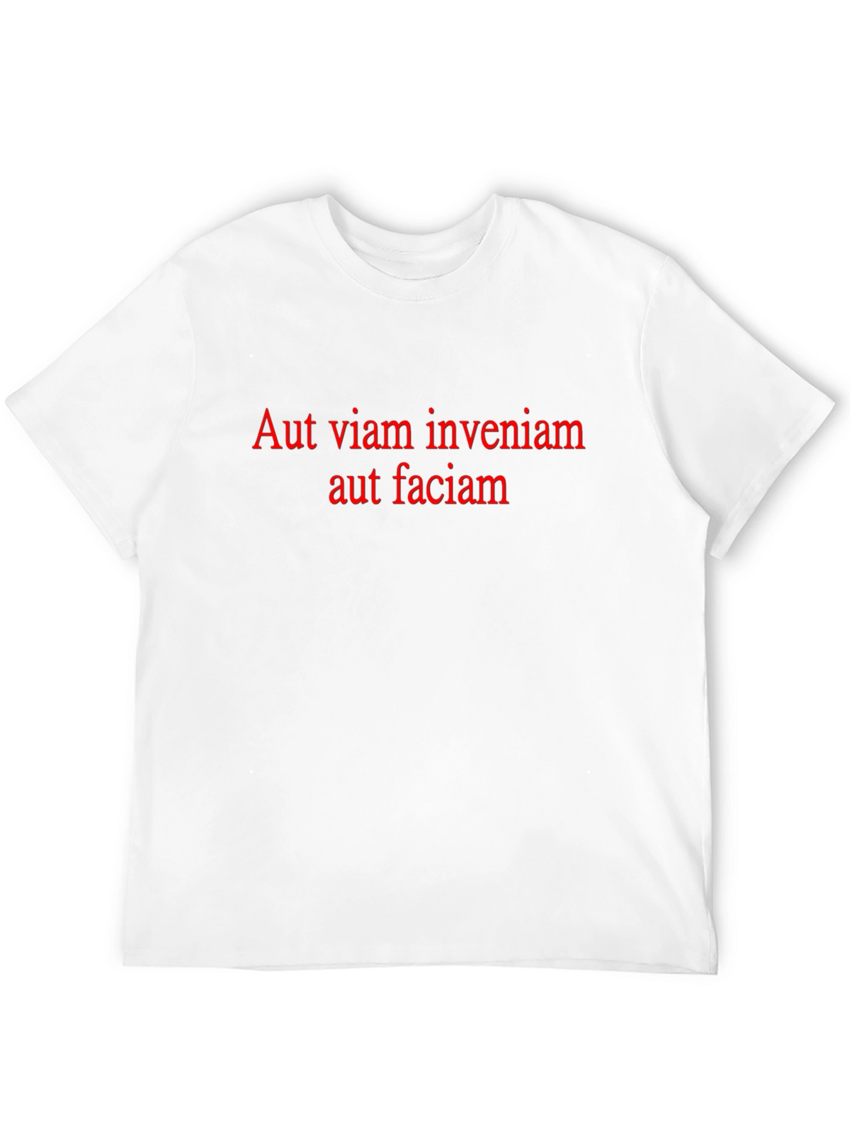 Aut Viam Inveniam T-Shirt - Motivational Latin Quote Tee