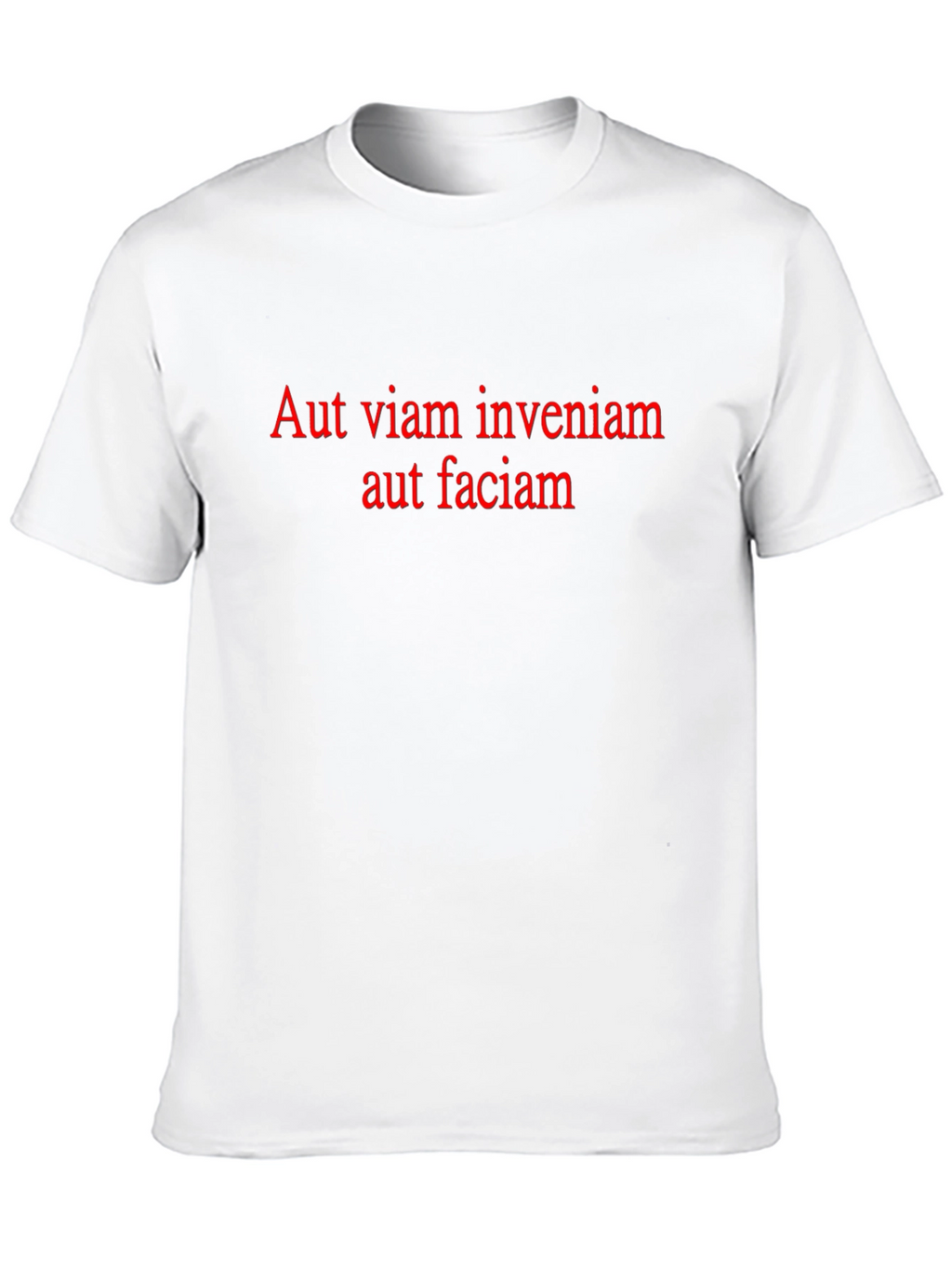 Aut Viam Inveniam T-Shirt - Motivational Latin Quote Tee