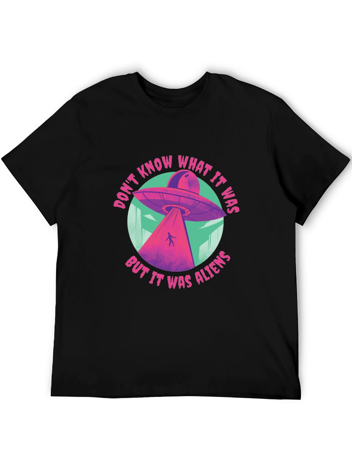 Alien Abduction Graphic Tee - Dont Know What It Was!